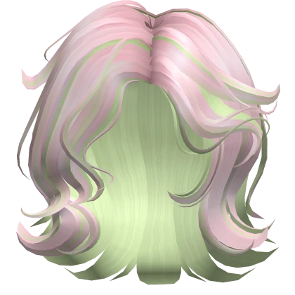 ♡ Pixie Short Androgynous Layers (Pink & Green)