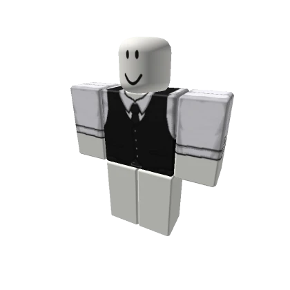 White Suit w/ Black Vest | No Gloves [+]