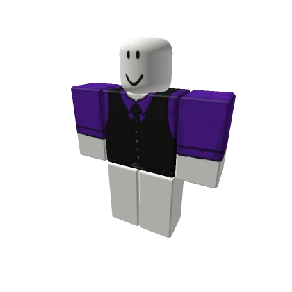 Purple Suit w/ Black Vest | No Gloves [+]