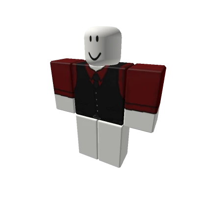 Crimson Suit w/ Black Vest | No Gloves [+]