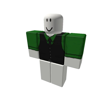 Green Suit w/ Black Vest | No Gloves [+]