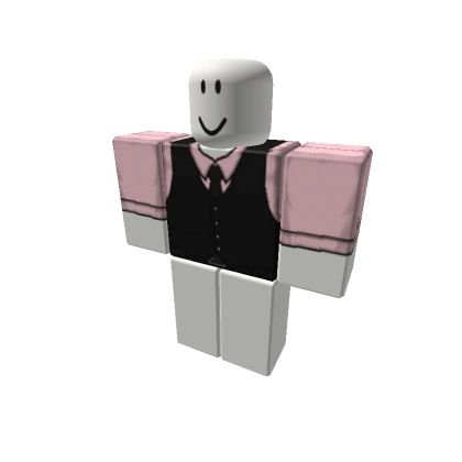 Pink Suit w/ Black Vest | No Gloves [+]