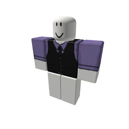 Lilac Suit w/ Black Vest | No Gloves [+]