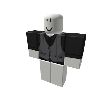 Black Suit w/ Grey Vest | No Gloves [+]