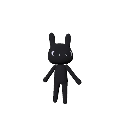 Mini Black Bunny