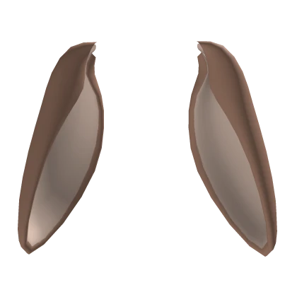 Light Brown Fold Rabbit Bunny Ears