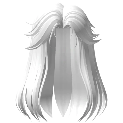 Charming Samurai Anime Boy Hair(White)