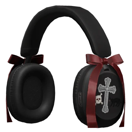 Simple Grunge Headphones w/ Bows