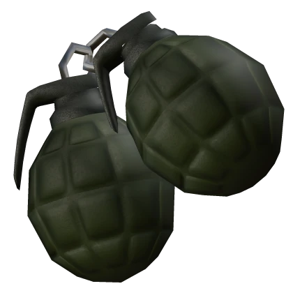 Grenades Keychain