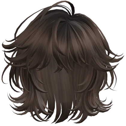 Brown Grunge Layered Hair