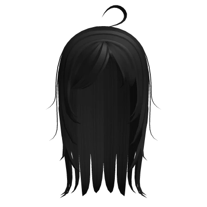 Cute Messy Bed Hair in Black