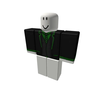 Green Cyberpunk Suit Top