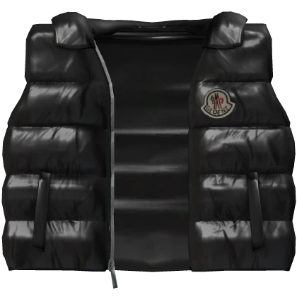 Moncler Original Winter Bubble Vest - Black