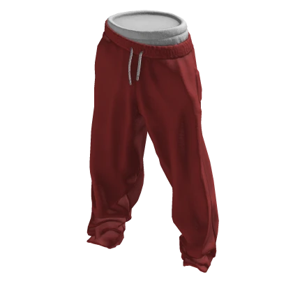 Baggy Joggers (Red)