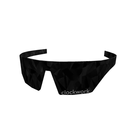 ✅Black Sparkle Time Clockwork Shades