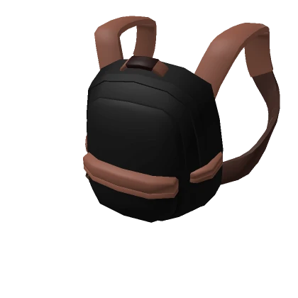 Trendy Black Backpack