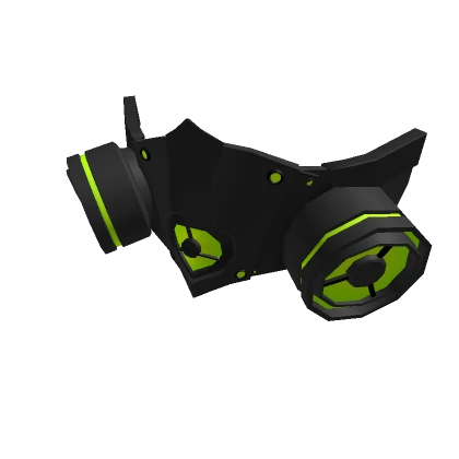 Toxic Green Gasmask 