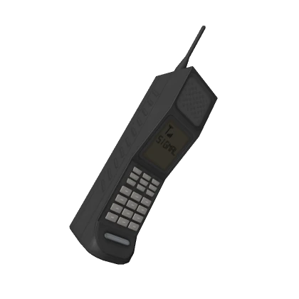 Classic Brick Phone (Black)