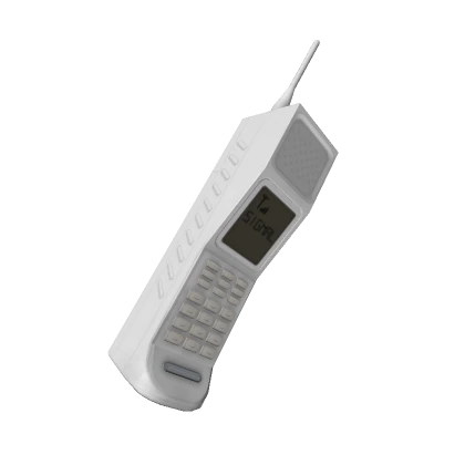 Classic Brick Phone (White)