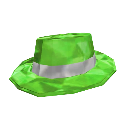 Green Sparkle Fedora