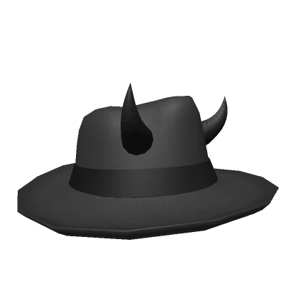 Devil Horned Fedora