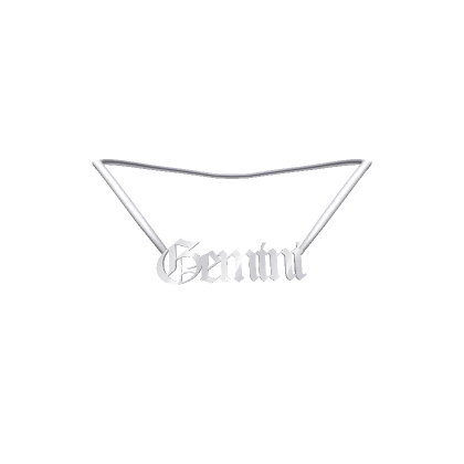 Gemini ♊ Necklace 3.0 Zodiac Collection