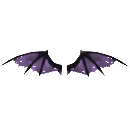 Purple shinigami wings