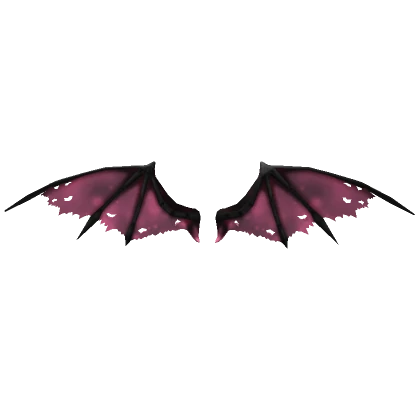 Pink shinigami wings