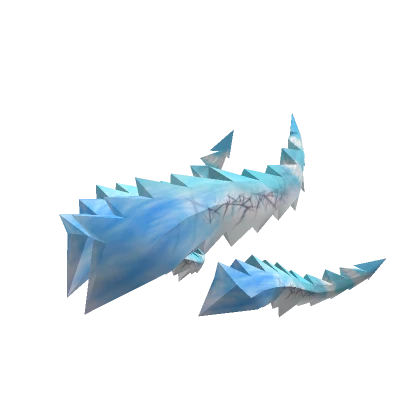 Serrated Ice Dragon Horns