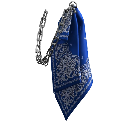 Chrome Waist Pocket Chain and Bandana