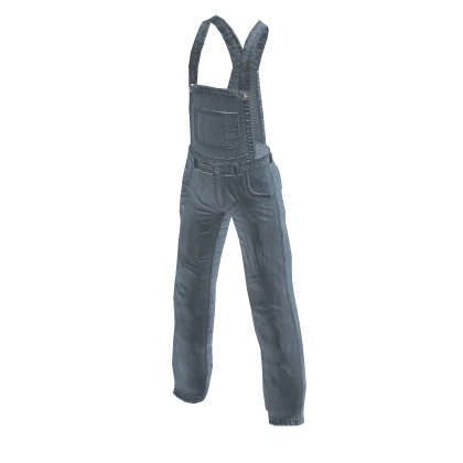 overall denim suspenders
