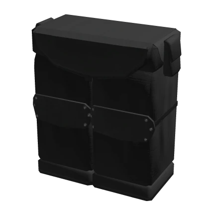 Black SCP facility guard armor suit pants