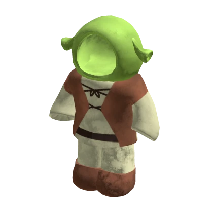  Shrek Onesie Suit w/ Slippers