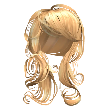 Apple Jack's silky blowout curl [Golden]