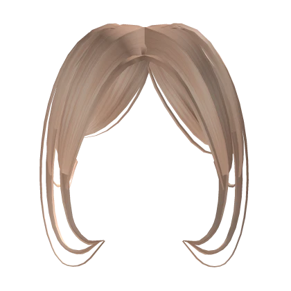 Newside bangs in blonde full combo