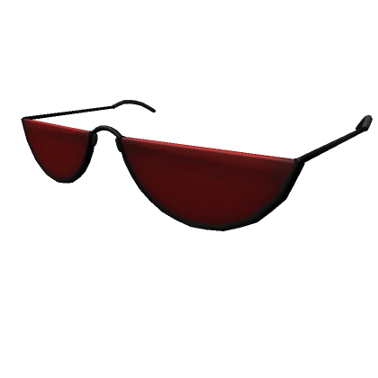 Semi-circle Sunglasses (Red)