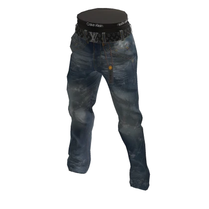 Lv Belt Atlanta Jeans 