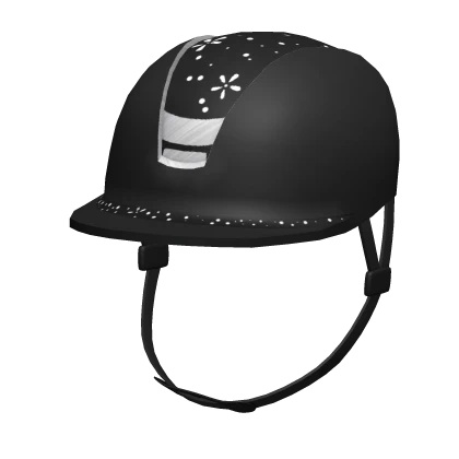 Diamond Horse Riding Helmet Black