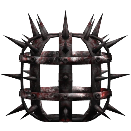 Bloody Metal Spiked Cage