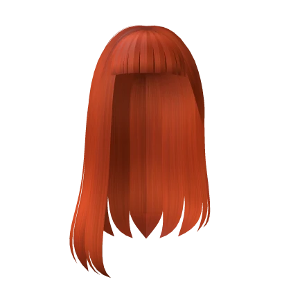 Long Orange Hair