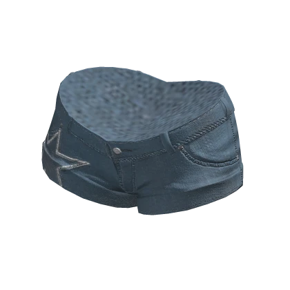 ʚ denim shorts star y2k