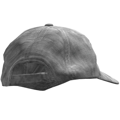 Distressed White Backwards Cap