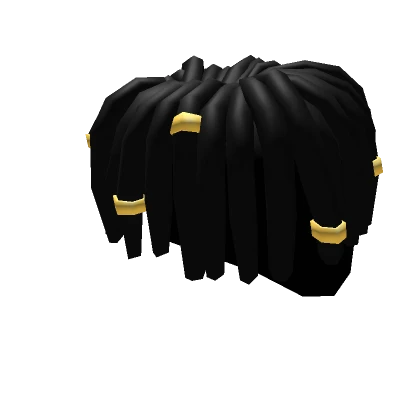 Black Dreads with beads