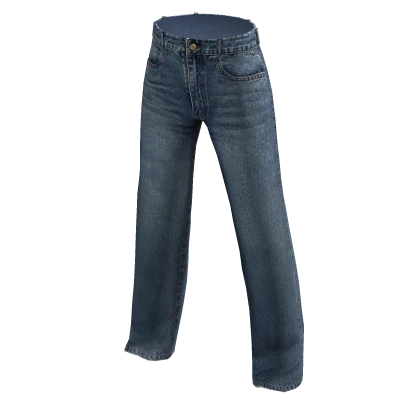 Washed Straight Leg Jeans