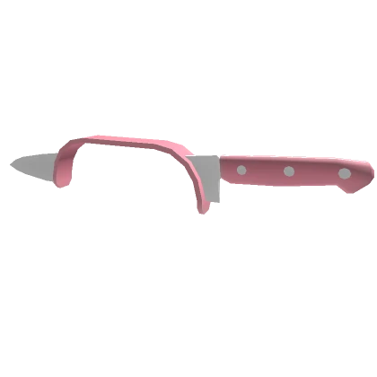 Pink Knife Headband Prop