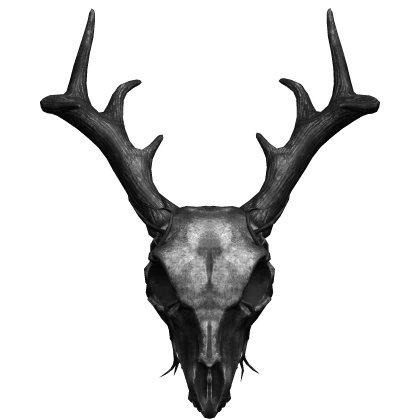 Dark Deer Skull Mask