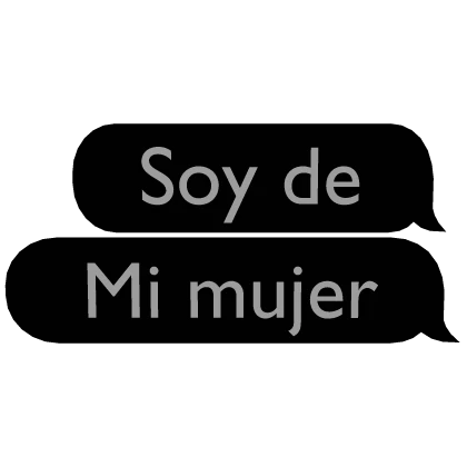 Soy de mi mujer Texto