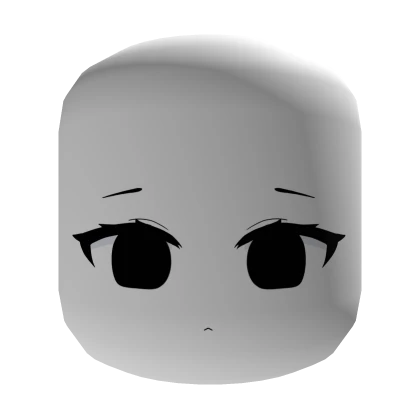 Chibi Cute Unsure Kawaii Girl Anime Face Boy