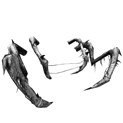 White Creepy Insect Legs