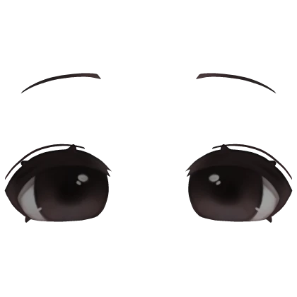 kawaii chibi dreamy dark anime eyes